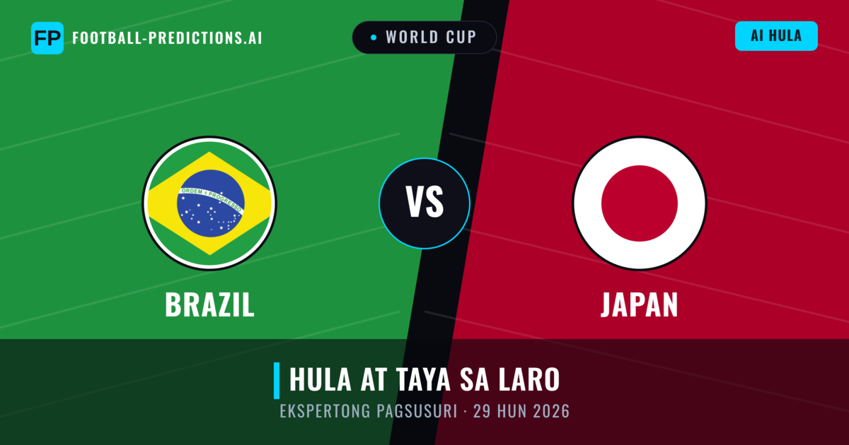 Brazil vs Japan — hula at preview ng laban