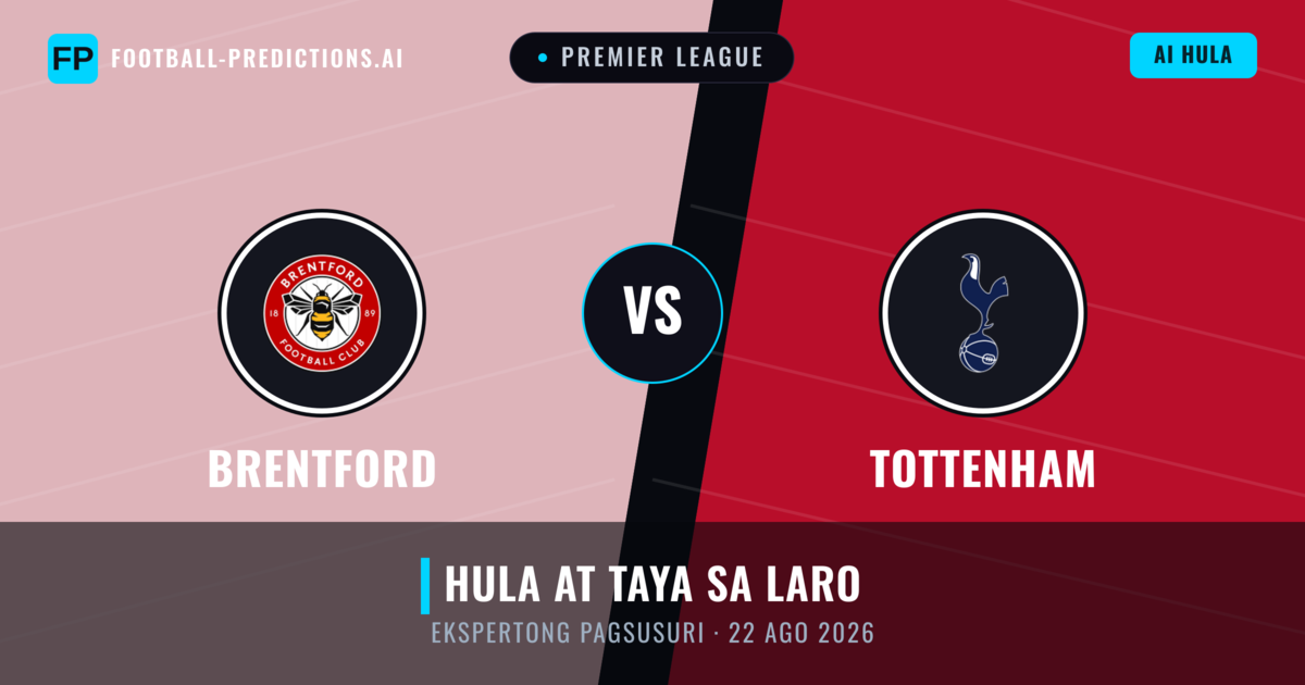 Brentford vs Tottenham — hula at preview ng laban