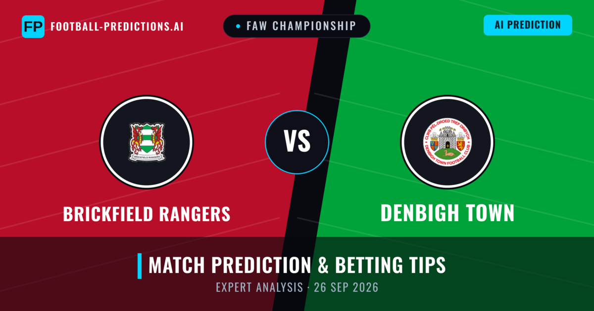 Brickfield Rangers vs Denbigh Town — match prediction & preview