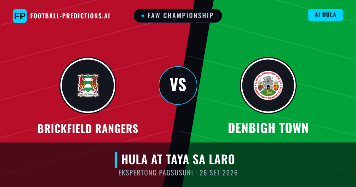Brickfield Rangers vs Denbigh Town — hula at preview ng laban