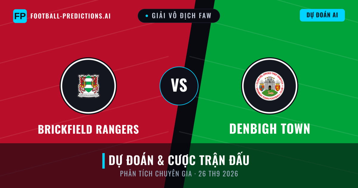 Brickfield Rangers vs Denbigh Town — dự đoán và xem trước trận đấu