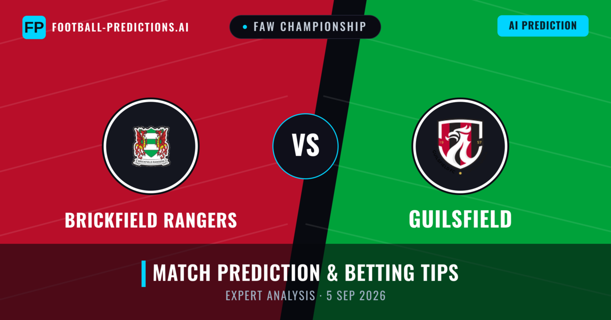 Brickfield Rangers vs Guilsfield — match prediction & preview
