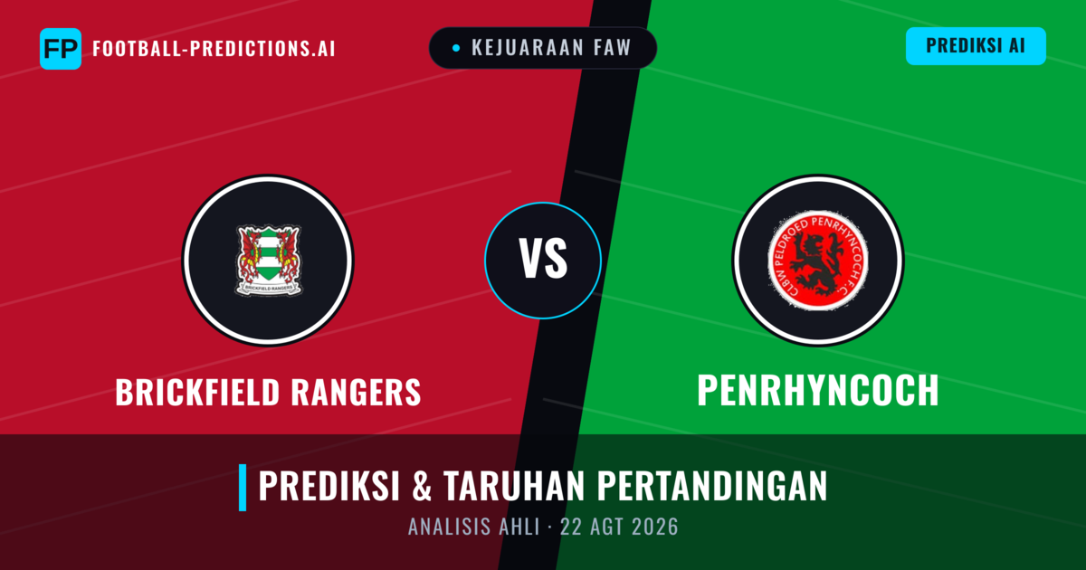 Brickfield Rangers vs Penrhyncoch — prediksi dan pratinjau pertandingan