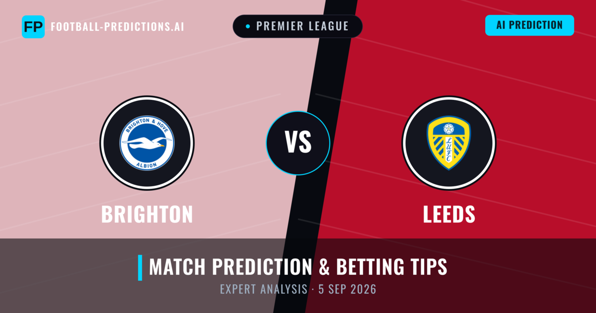 Brighton vs Leeds — match prediction & preview
