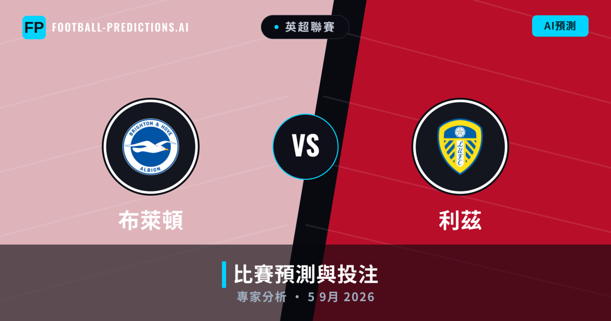 布萊頓 vs 利茲 — 比赛预测和前瞻