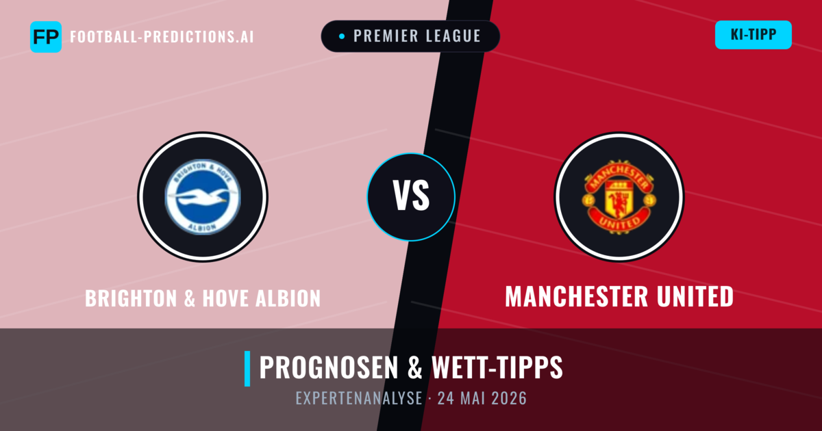 Brighton & Hove Albion vs Manchester United — Prognose und Spielvorschau