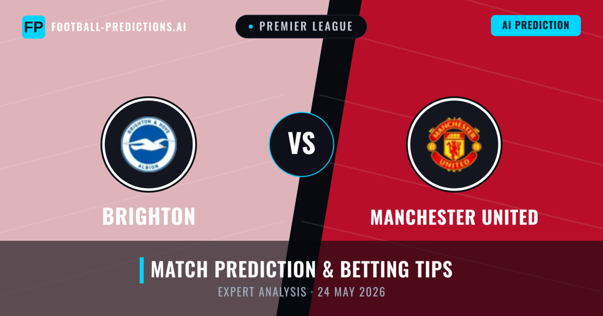 Brighton vs Manchester United — match prediction & preview