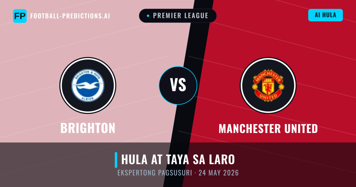 Brighton vs Manchester United — hula at preview ng laban