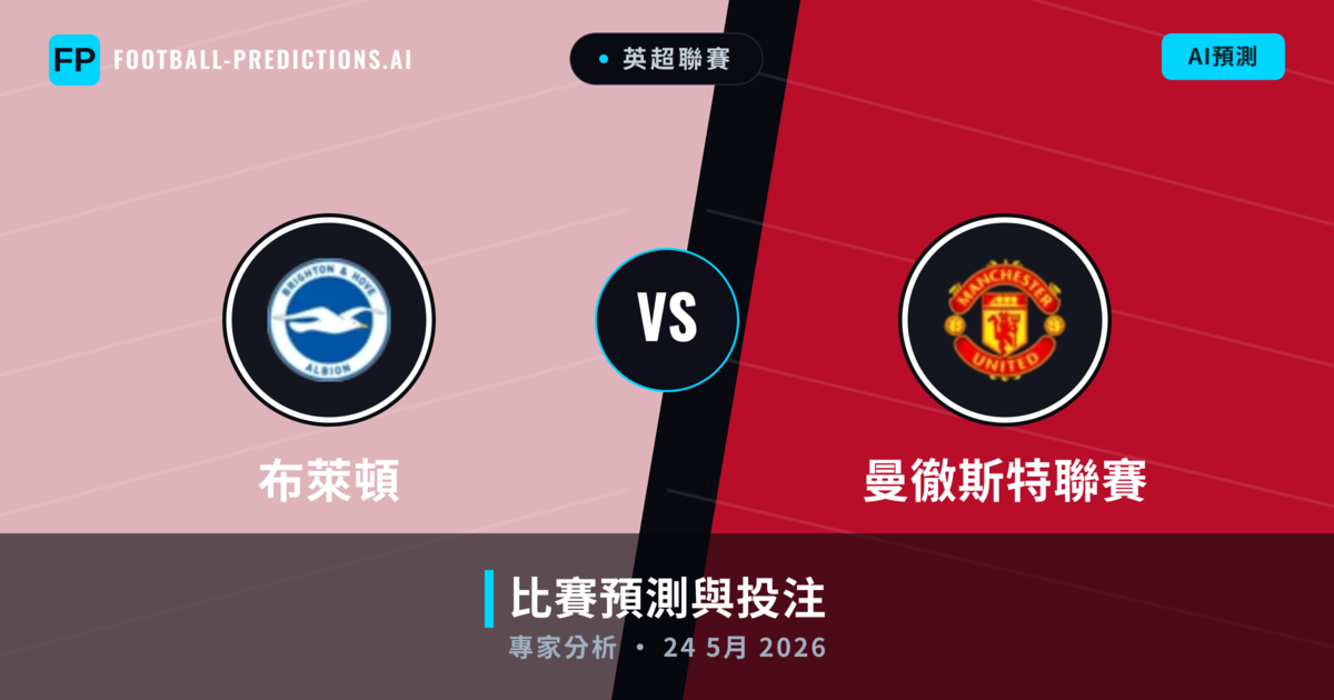 布萊頓 vs 曼徹斯特聯賽 — 比赛预测和前瞻