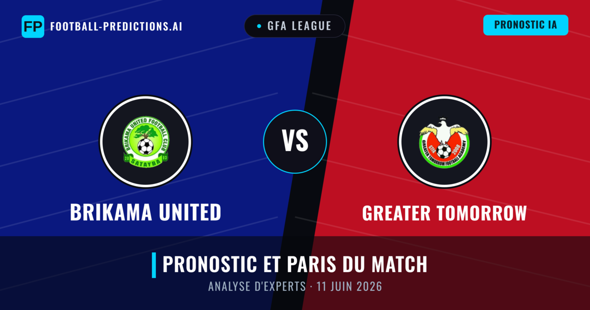 Brikama United vs Greater Tomorrow — pronostic et avant-match