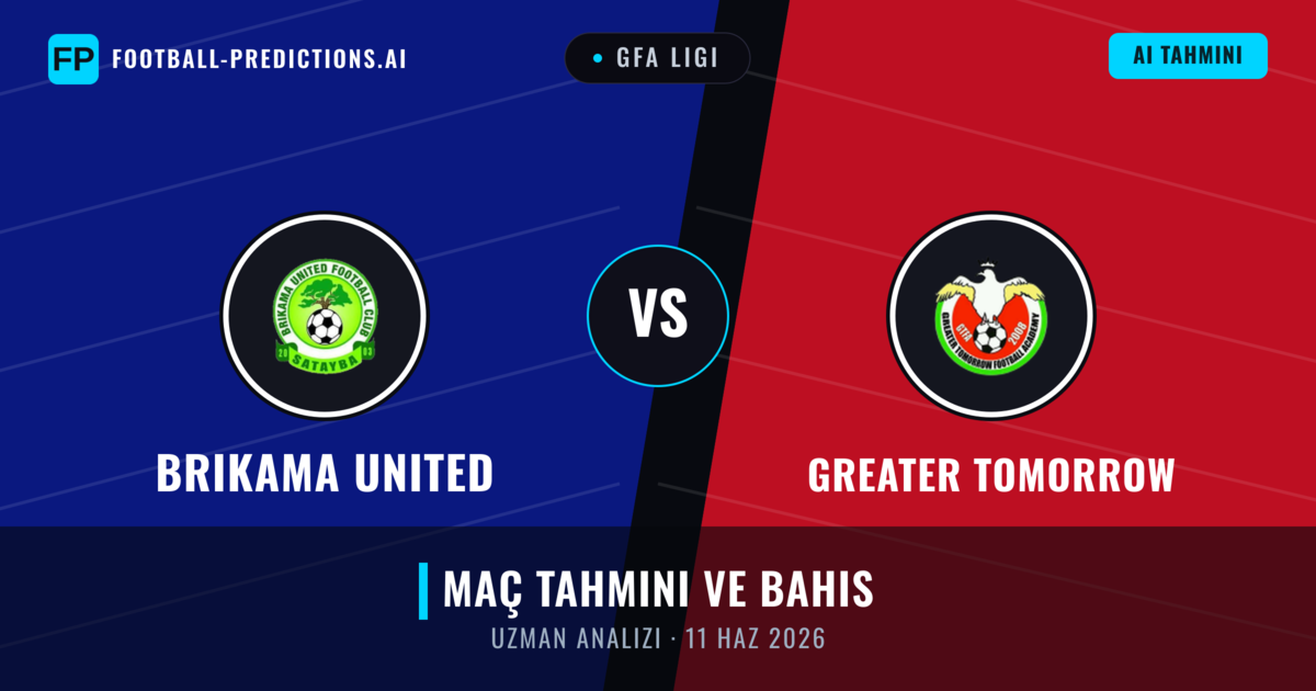 Brikama United - Greater Tomorrow — maç tahmini ve önizleme