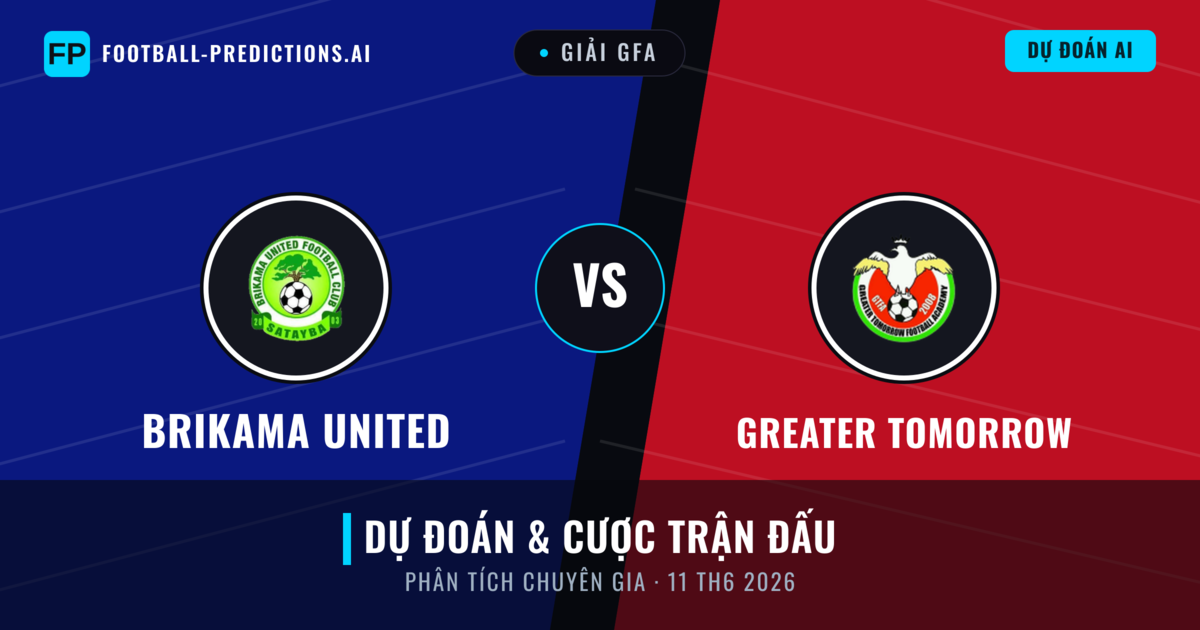 Brikama United vs Greater Tomorrow — dự đoán và xem trước trận đấu