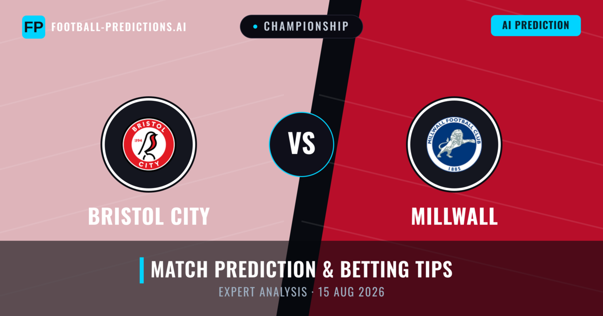 Bristol City vs Millwall — match prediction & preview