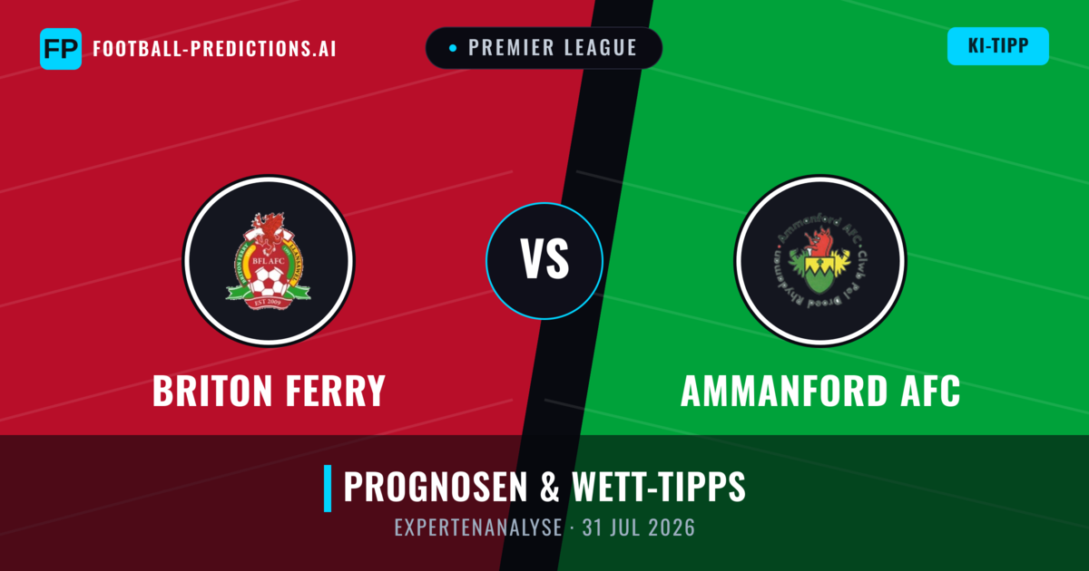 Briton Ferry vs Ammanford AFC — Prognose und Spielvorschau