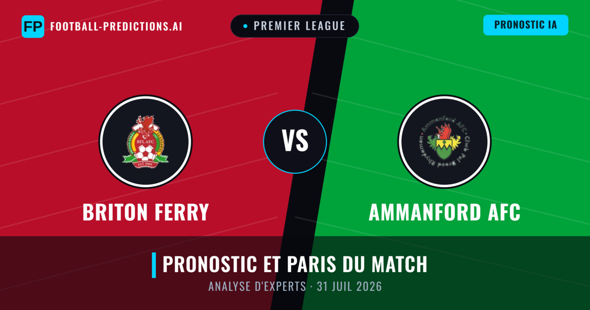 Briton Ferry vs Ammanford AFC — pronostic et avant-match