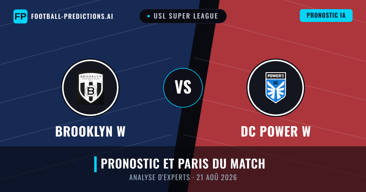 Brooklyn W vs DC Power W — pronostic et avant-match