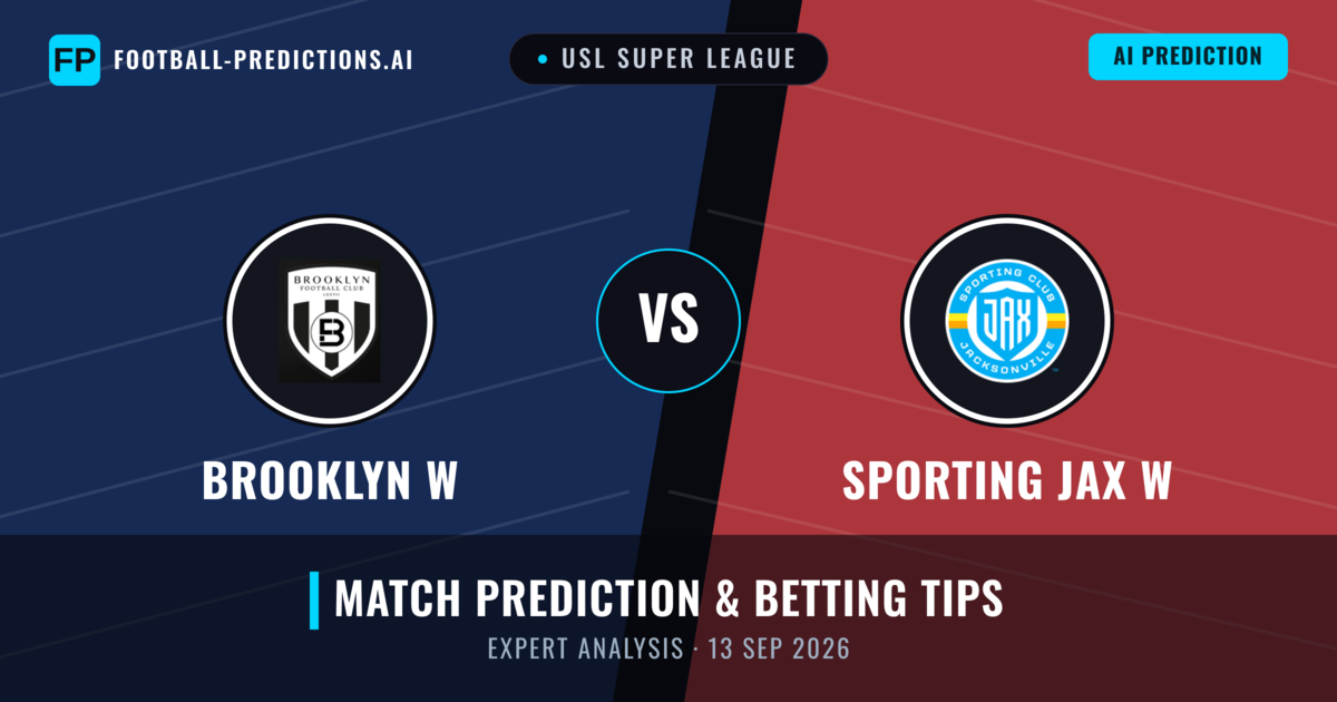 Brooklyn W vs Sporting JAX W — match prediction & preview