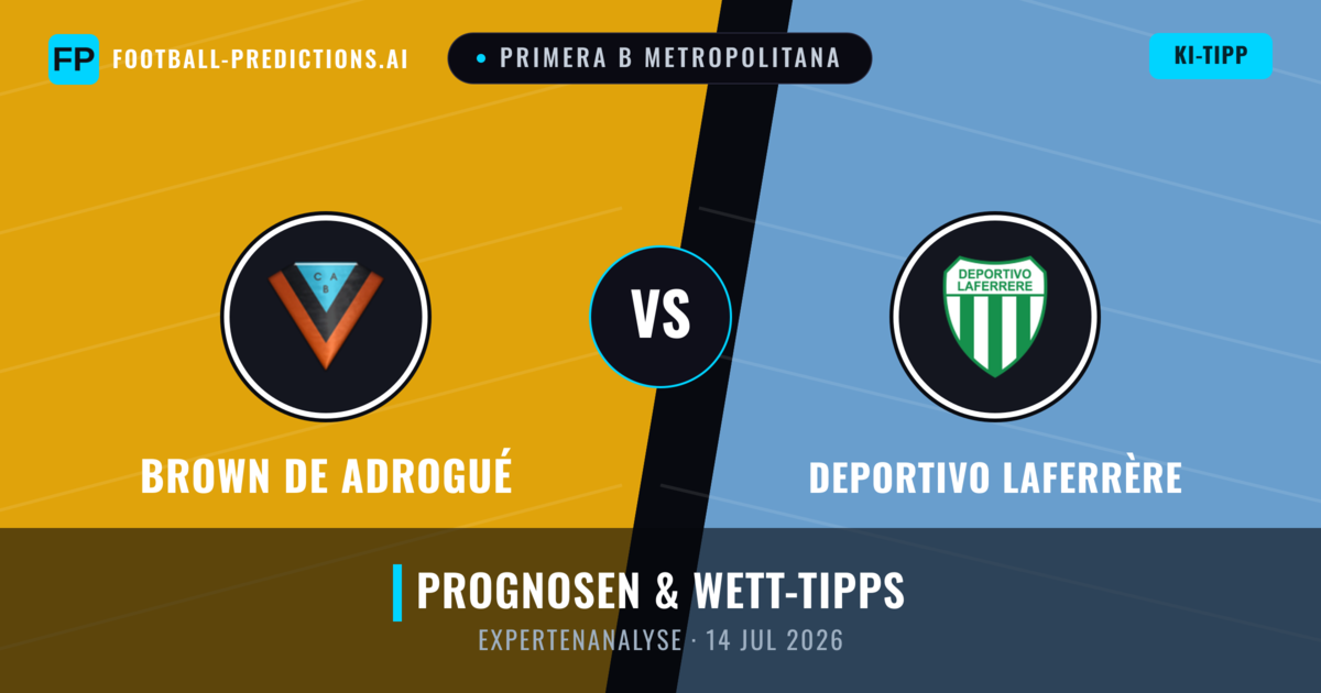 Brown de Adrogué vs Deportivo Laferrère — Prognose und Spielvorschau