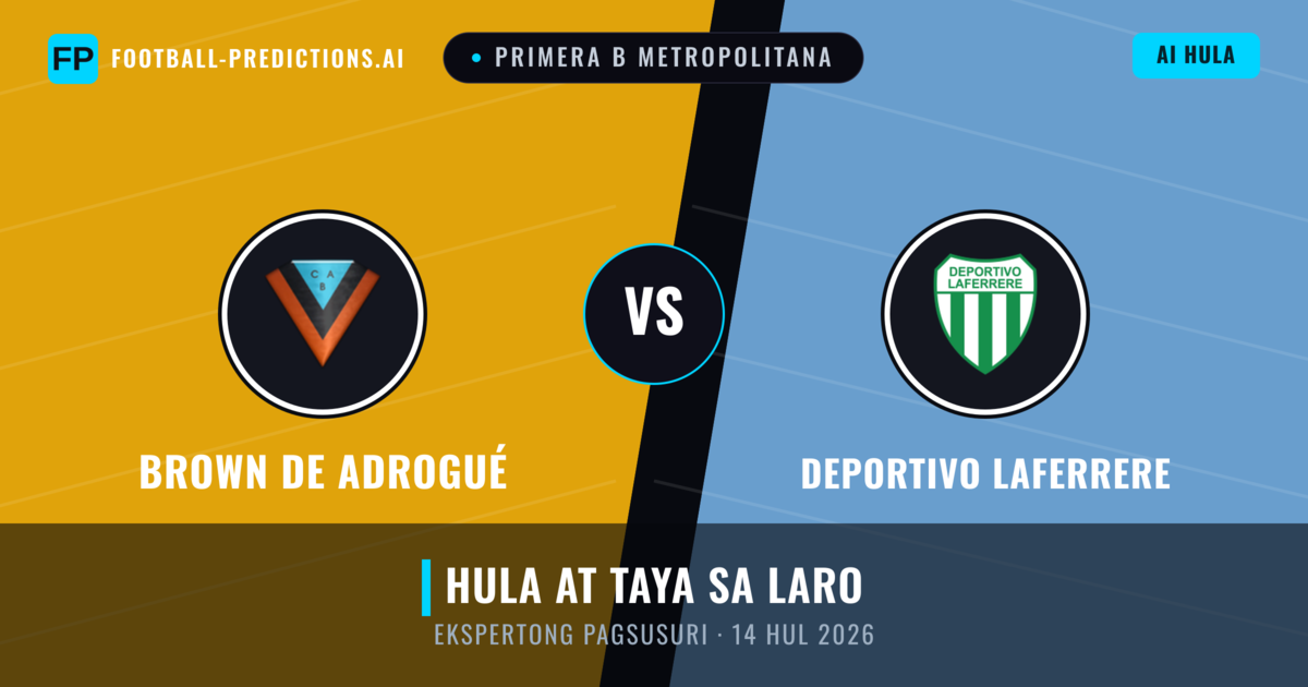 Brown de Adrogué vs Deportivo Laferrere — hula at preview ng laban