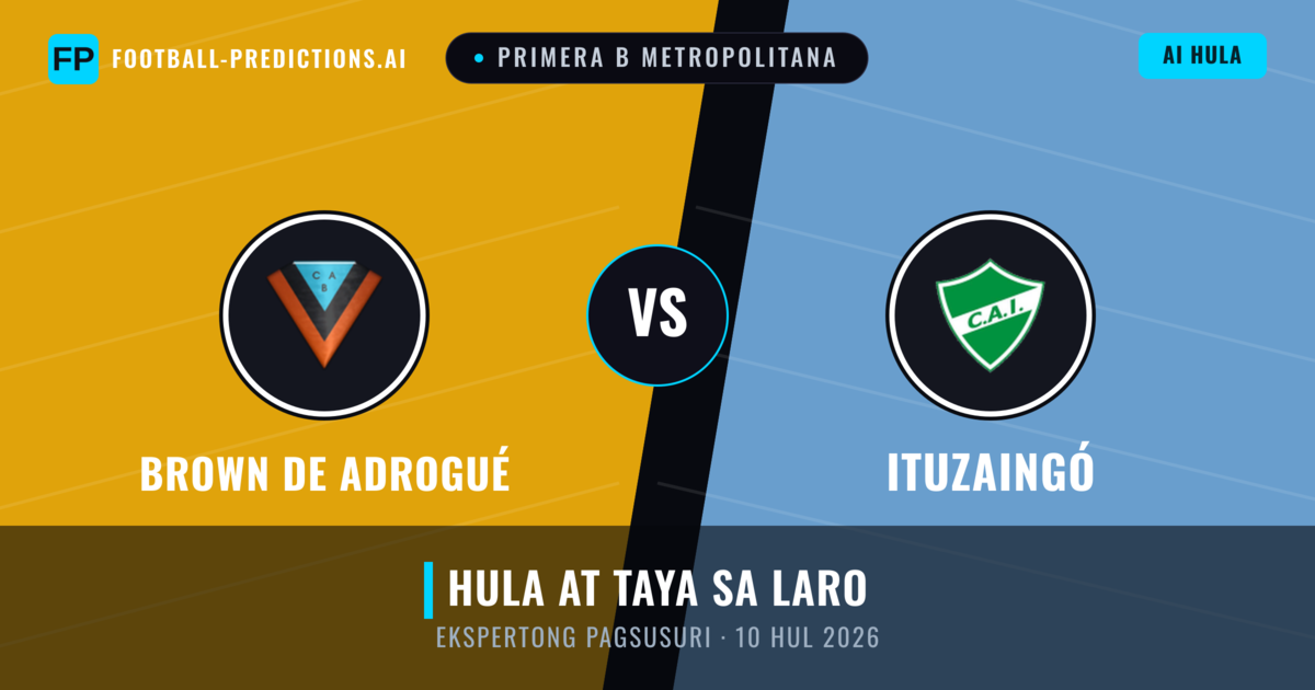 Brown de Adrogué vs Ituzaingó — hula at preview ng laban