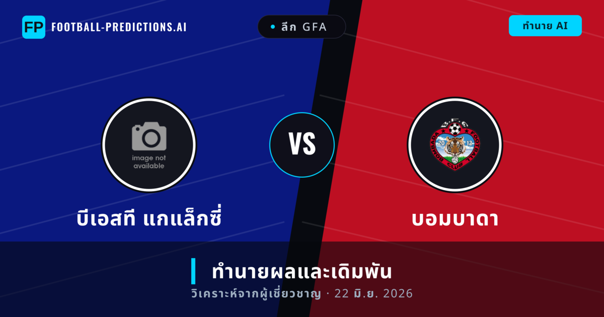 บีเอสที แกแล็กซี่ พบ บอมบาดา — ทำนายผลและพรีวิวการแข่งขัน
