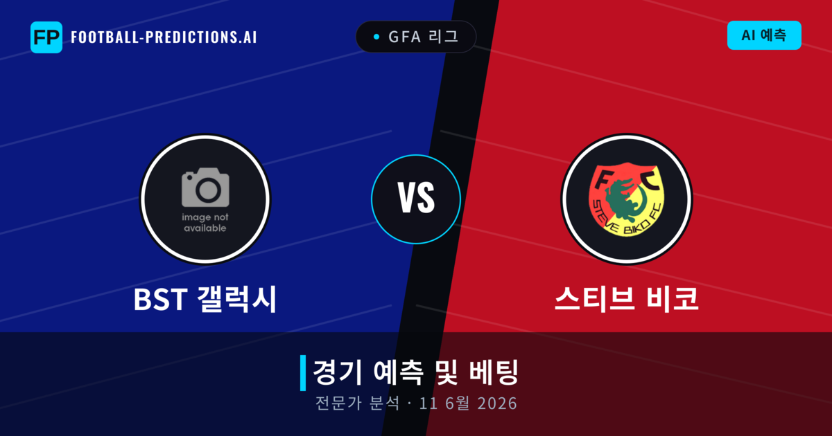 BST 갤럭시 대 스티브 비코 — 경기 예측 및 프리뷰