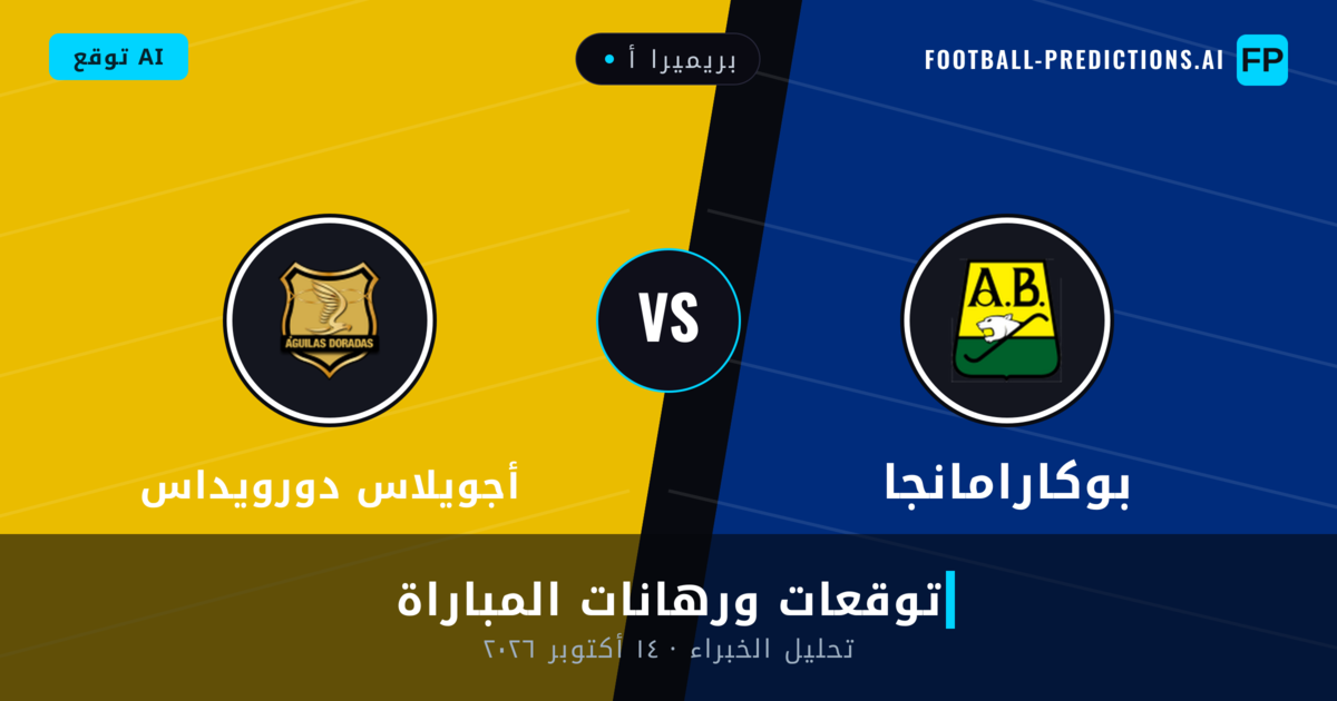 بوكارامانجا ضد أجويلاس دورويداس — توقعات ومعاينة المباراة