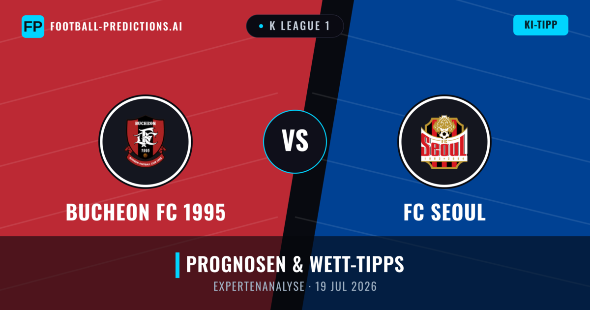 Bucheon FC 1995 vs FC Seoul — Prognose und Spielvorschau