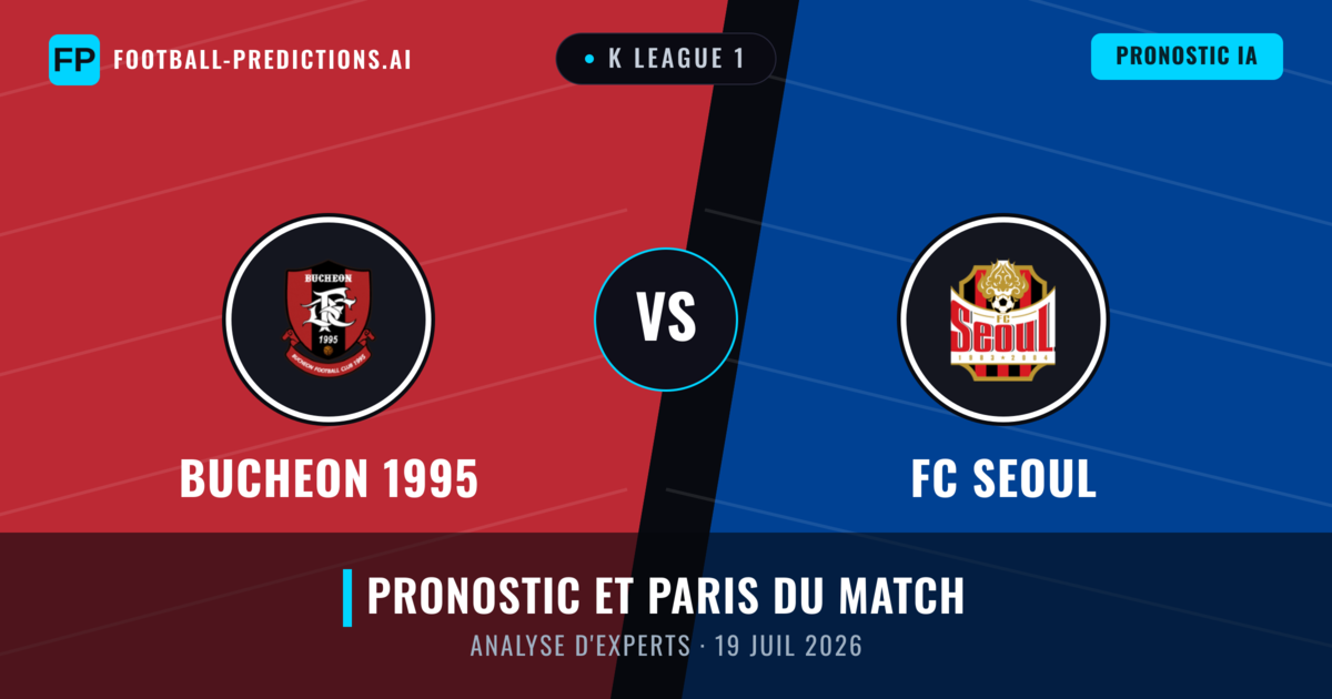 Bucheon 1995 vs FC Seoul — pronostic et avant-match