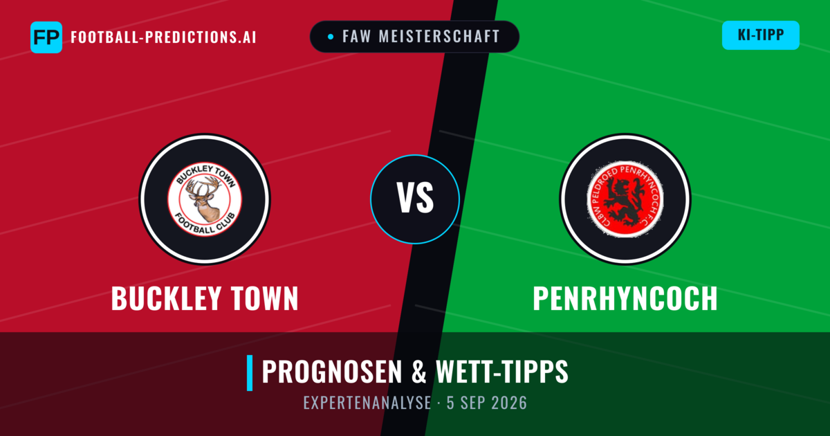 Buckley Town vs Penrhyncoch — Prognose und Spielvorschau