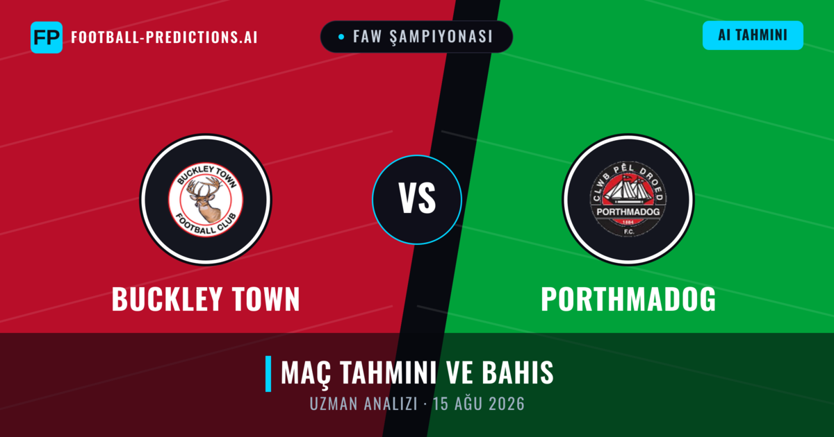Buckley Town - Porthmadog — maç tahmini ve önizleme