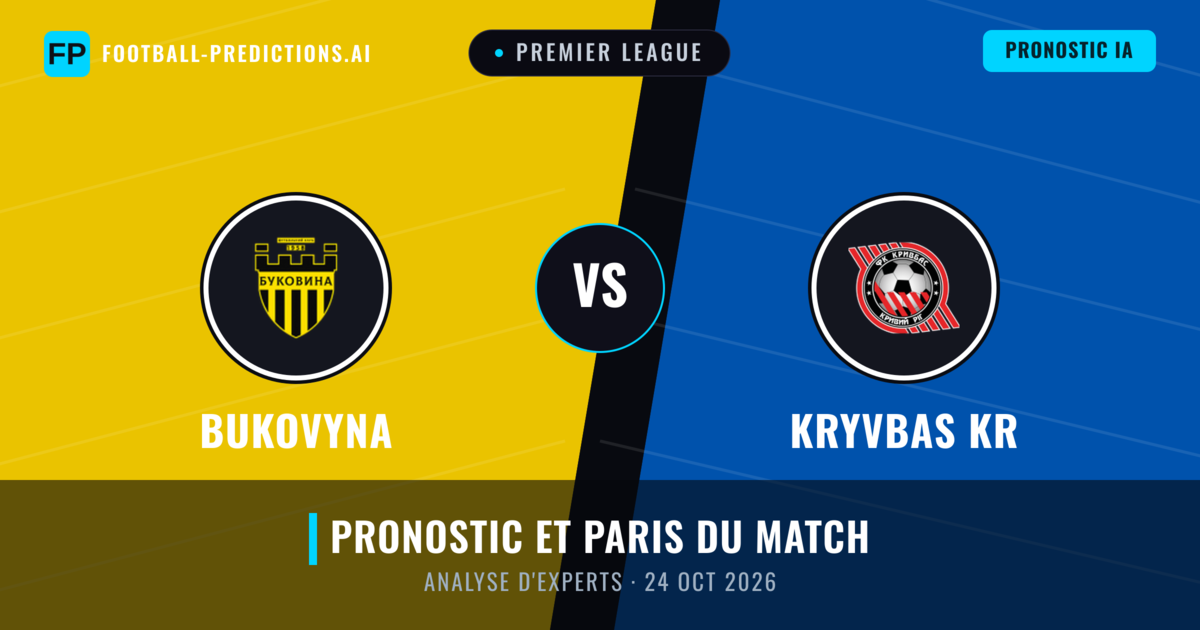 Bukovyna vs Kryvbas KR — pronostic et avant-match