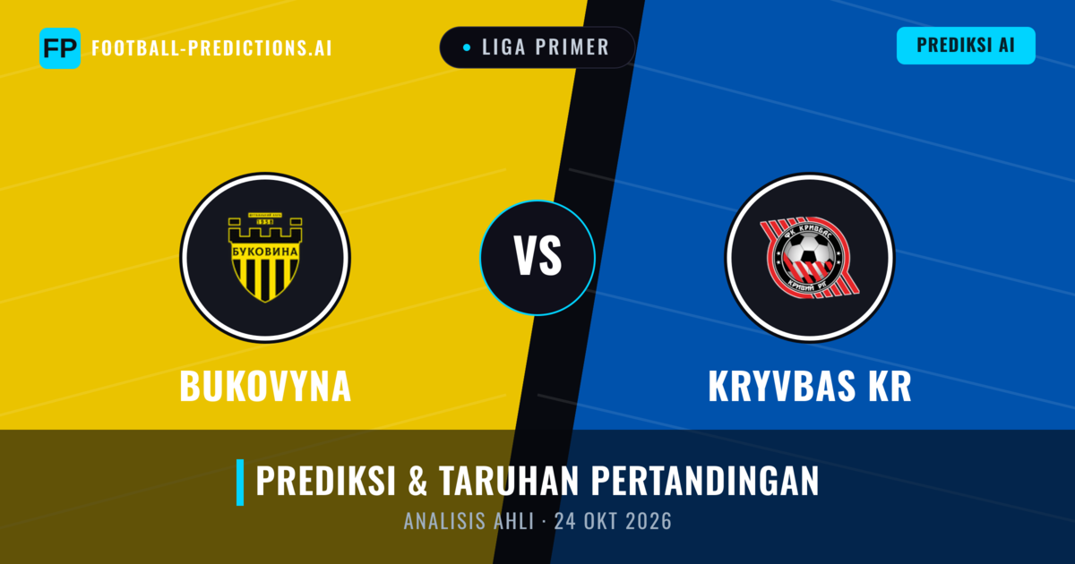 Bukovyna vs Kryvbas KR — prediksi dan pratinjau pertandingan