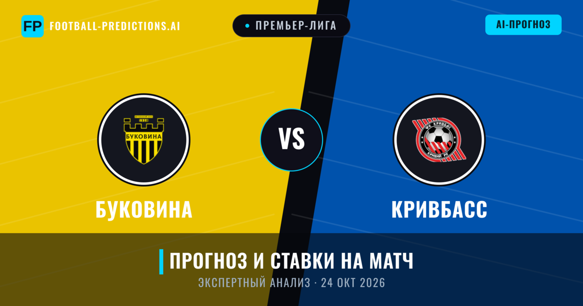 Буковина – Кривбасс — прогноз и превью матча