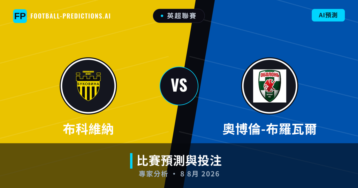 布科維納 vs 奧博倫-布羅瓦爾 — 比赛预测和前瞻