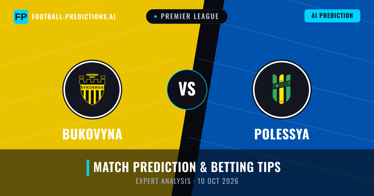 Bukovyna vs Polessya — match prediction & preview