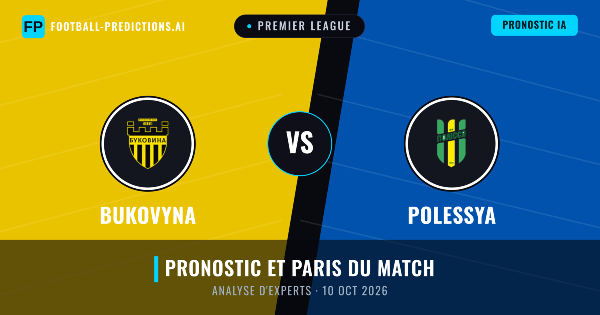 Bukovyna vs Polessya — pronostic et avant-match