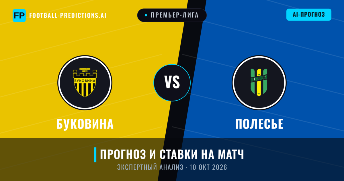 Буковина – Полесье — прогноз и превью матча