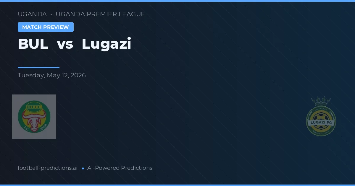BUL vs Lugazi — match prediction & preview