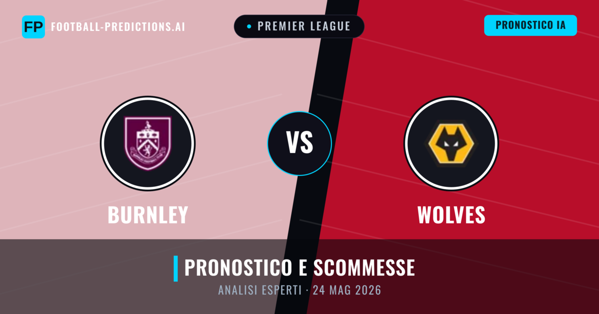 Burnley vs Wolves — pronostico e anteprima del match