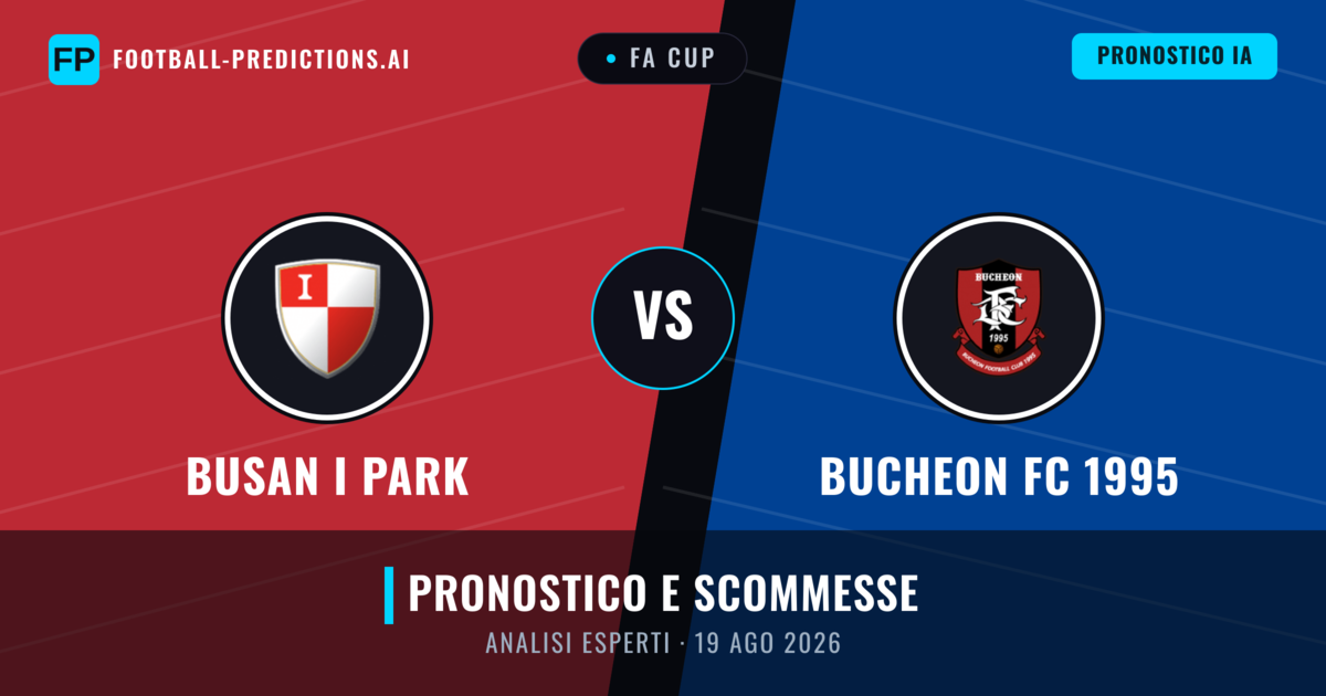 Busan I Park vs Bucheon FC 1995 — pronostico e anteprima del match