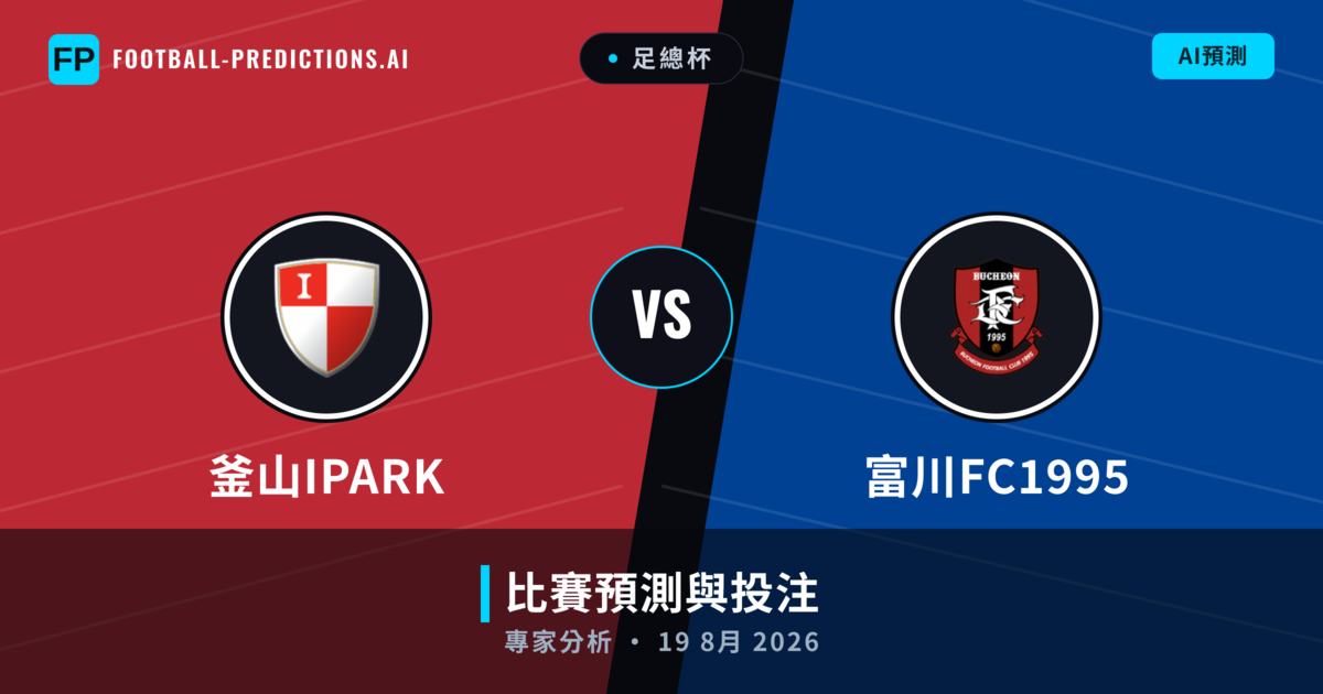 釜山IPark vs 富川FC1995 — 比赛预测和前瞻