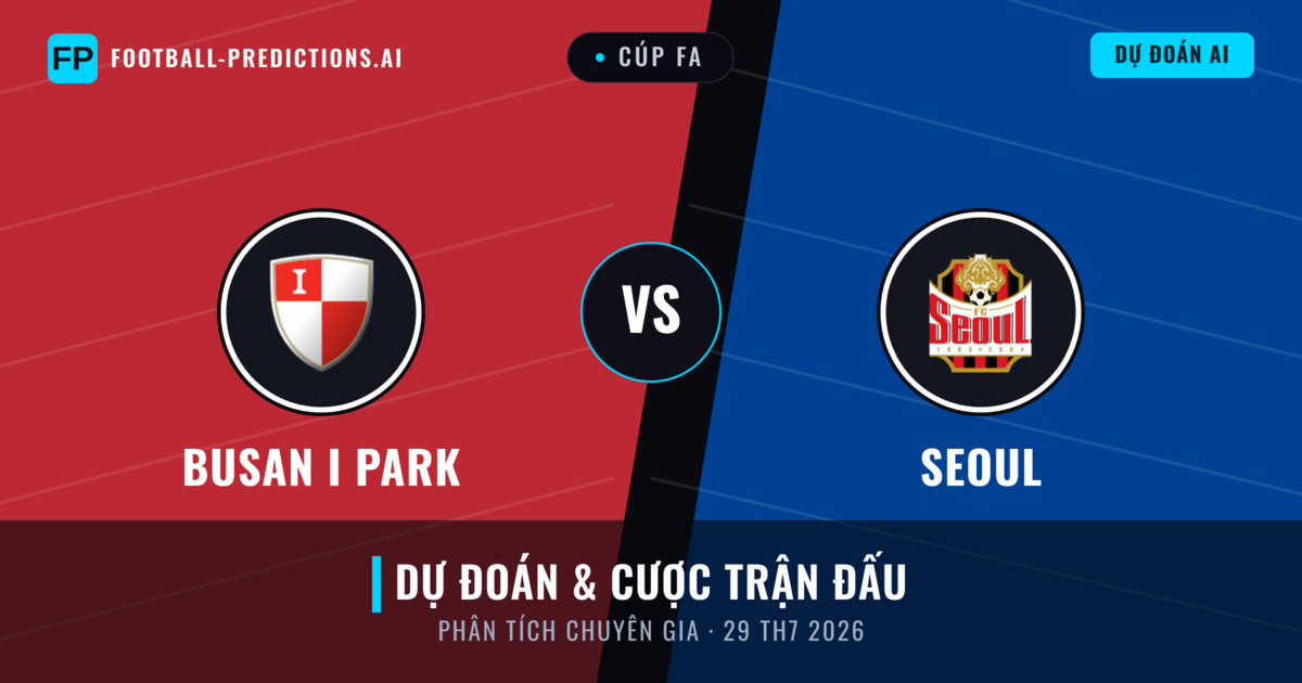 Busan I Park vs Seoul — dự đoán và xem trước trận đấu