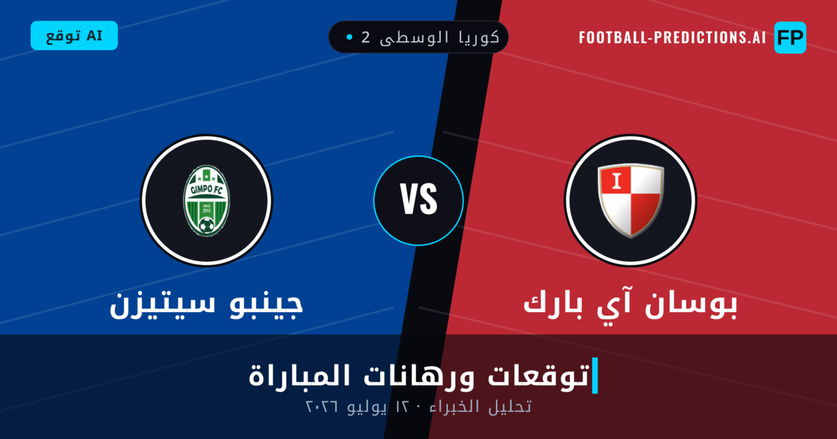 بوسان آي بارك ضد جينبو سيتيزن — توقعات ومعاينة المباراة