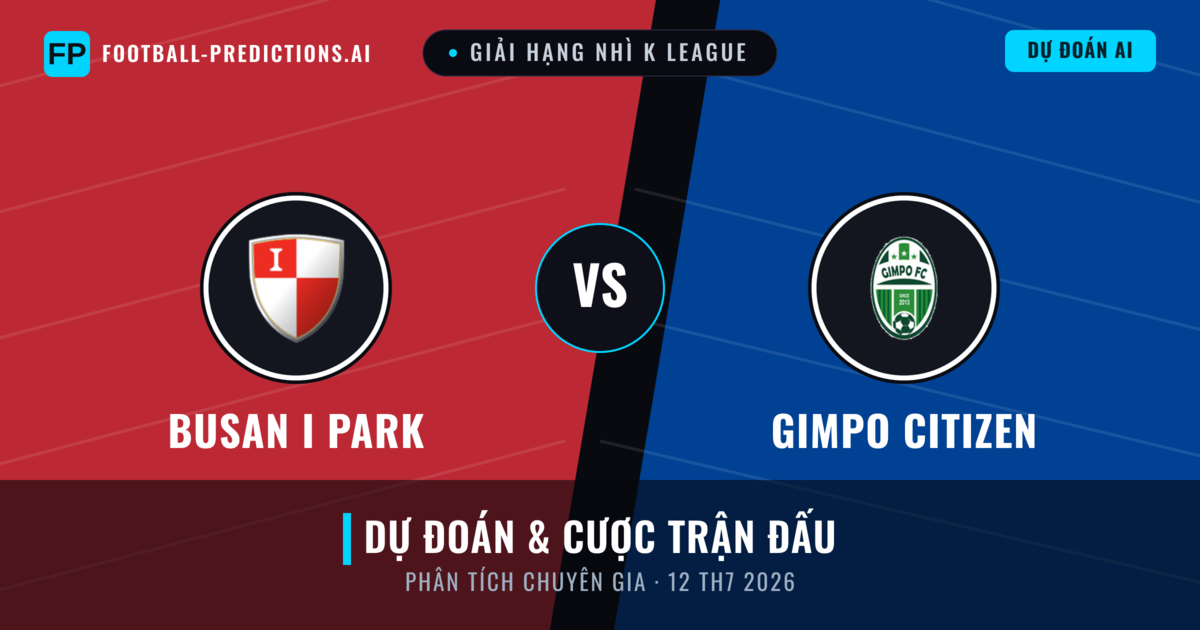 Busan I Park vs Gimpo Citizen — dự đoán và xem trước trận đấu