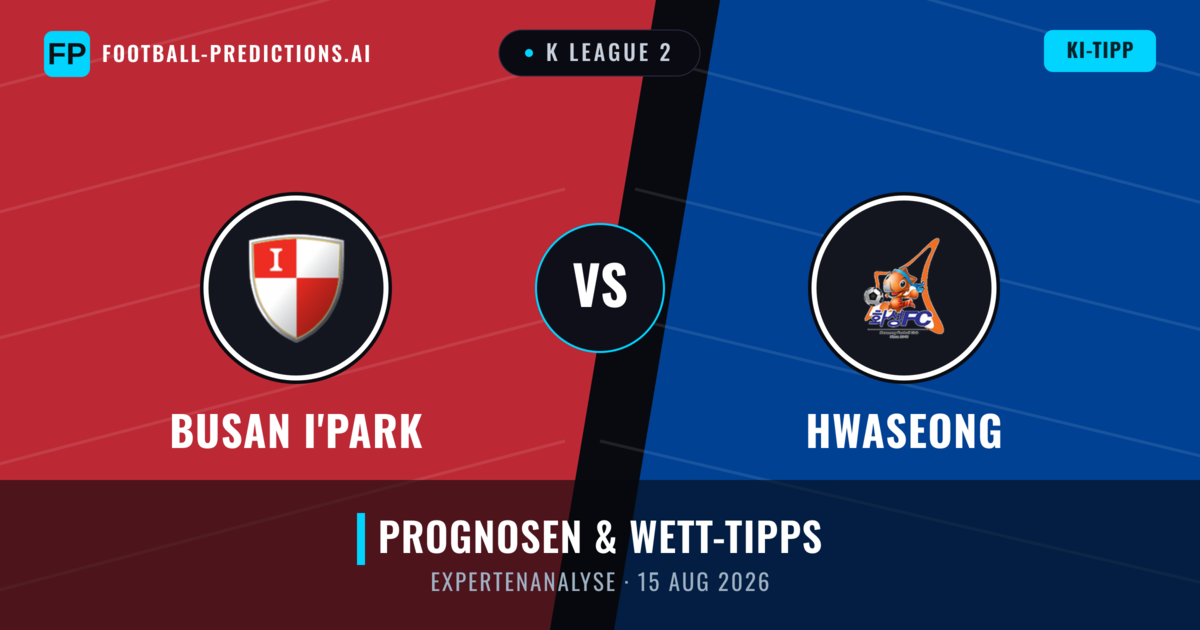 Busan I'Park vs Hwaseong — Prognose und Spielvorschau