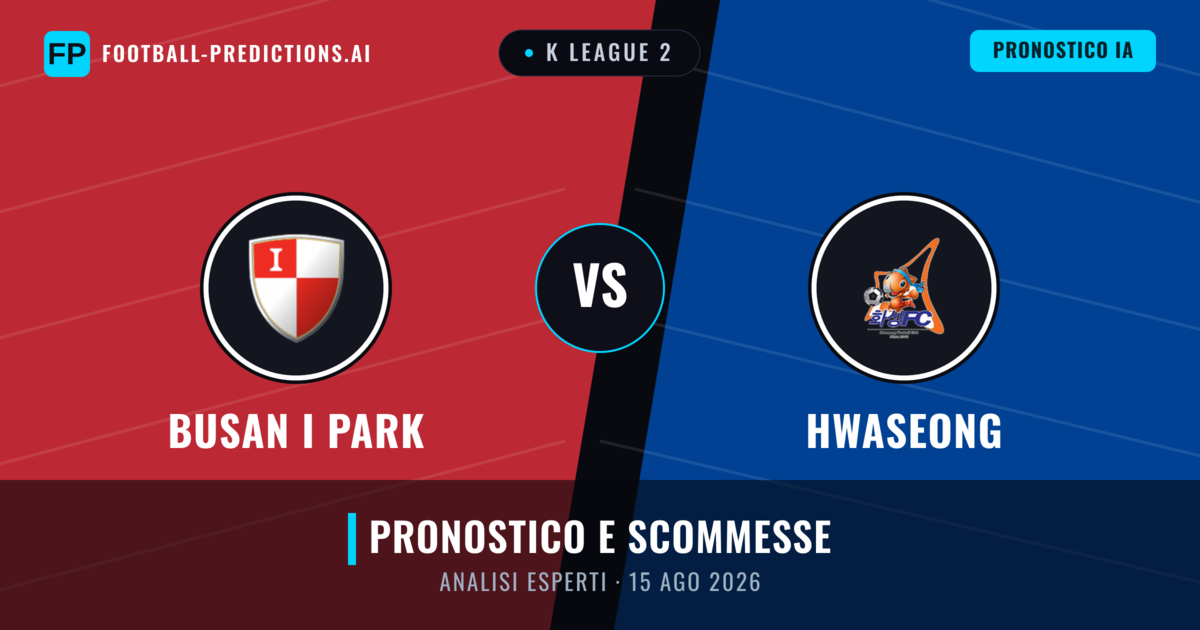 Busan I Park vs Hwaseong — pronostico e anteprima del match