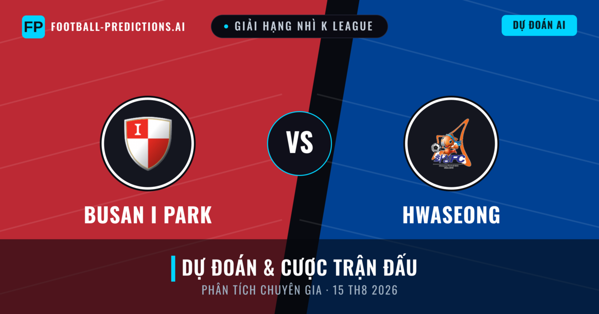 Busan I Park vs Hwaseong — dự đoán và xem trước trận đấu