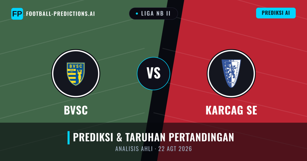 BVSC vs Karcag SE — prediksi dan pratinjau pertandingan