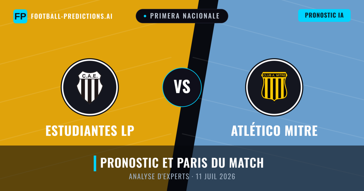 Estudiantes LP vs Atlético Mitre — pronostic et avant-match